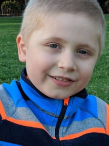 Zach a young boy facing neuroblastoma 